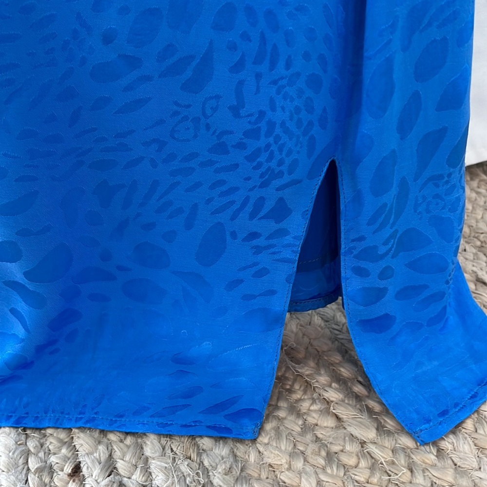 Blue slip dress - Picture 3 of 3